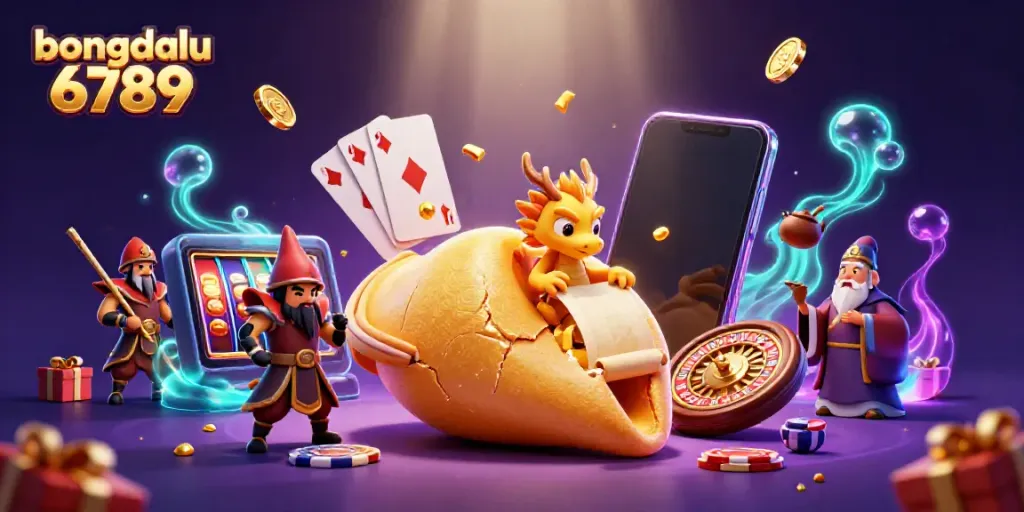 Engage with the vibrant gaming scene of bongdalu 6789 featuring dragon guardians and gold coins.