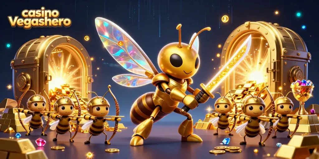 Engage with the rich world of casino vegashero, featuring dynamic 3D colorful characters in a lively gaming scene.
