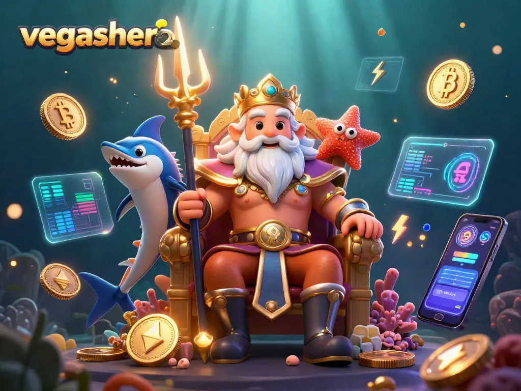 Experience vegashero 2 in this lively casino scene filled with vibrant characters and game elements.